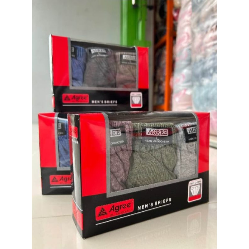 Celana Dalam Agree merah / Celana dalam cowok agree merah / Daleman cowok agree