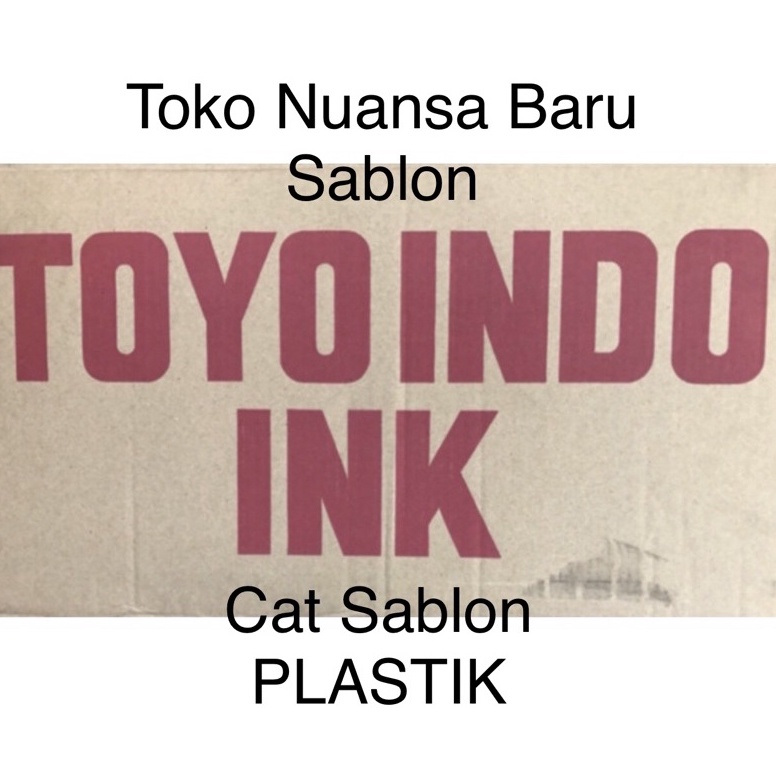 

KODE N19K TOYO INDO POLYMATEG Cat Tinta Sablon Plastik BERAT 1 KG