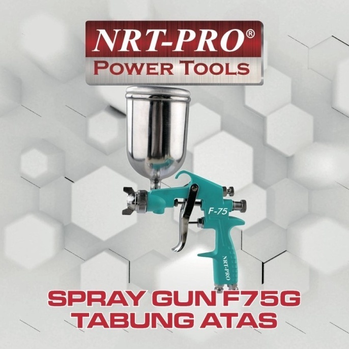 

KODE V17H NRTPRO Spray Gun Tabung Atas F75G Spraygun F75 G termurah berkualitas