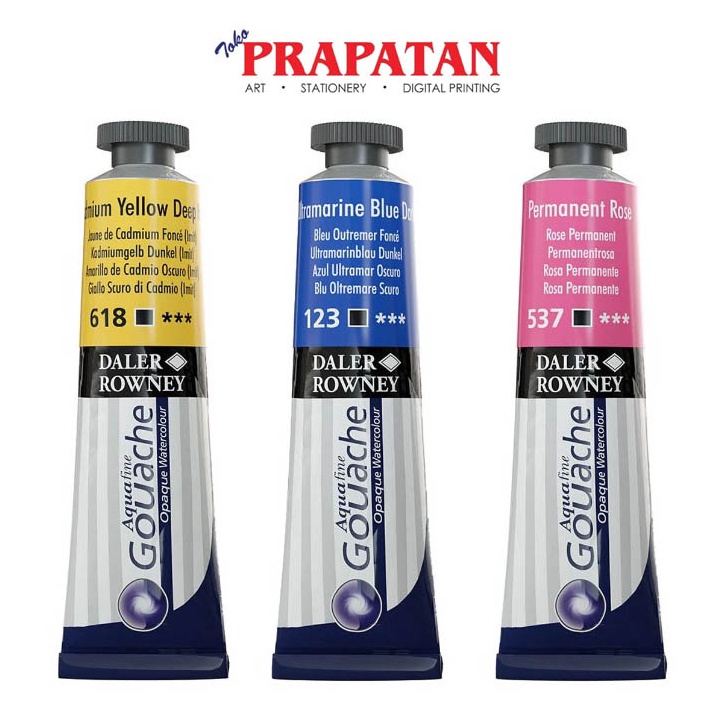 

KODE L29F Daler Rowney Aquafine Gouache Opaque Watercolor 15ml