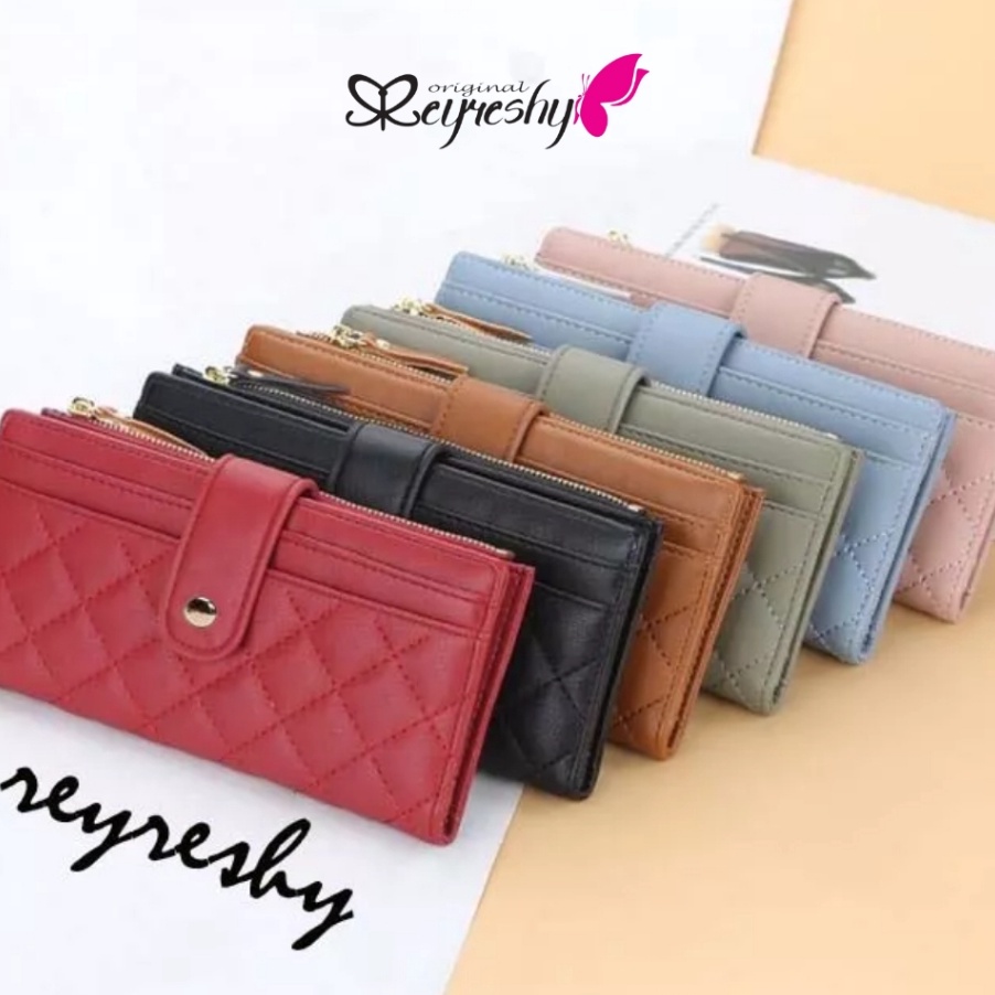 KI3 RR DEWI PERSIK  Dompet Pintar Disiplin Keuangan Bulanan Organizer Dompet Lipat Wanita Ada Tempat