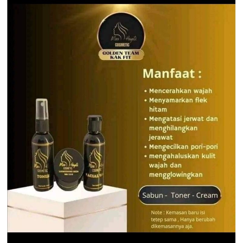 MH COSMETIC kemasan terbaru Mira Hayati KOSMETIK