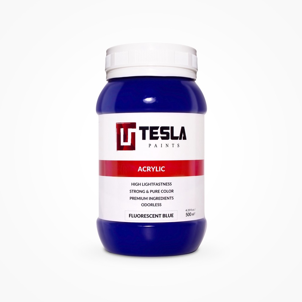 

KODE L75Q TESLA PAINTS 5ML FLUORESCENT BLUE
