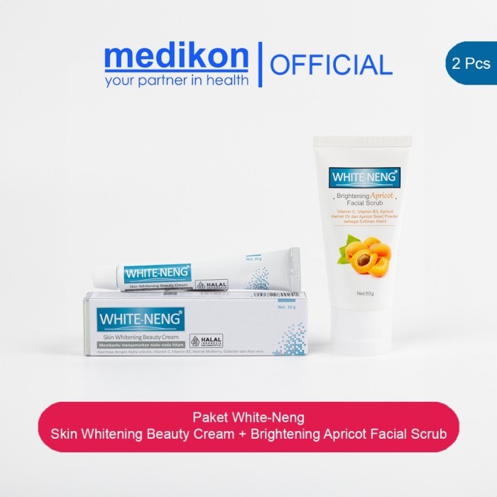 Medikon Bundling White-Neng Cream & White-Neng Apricot
