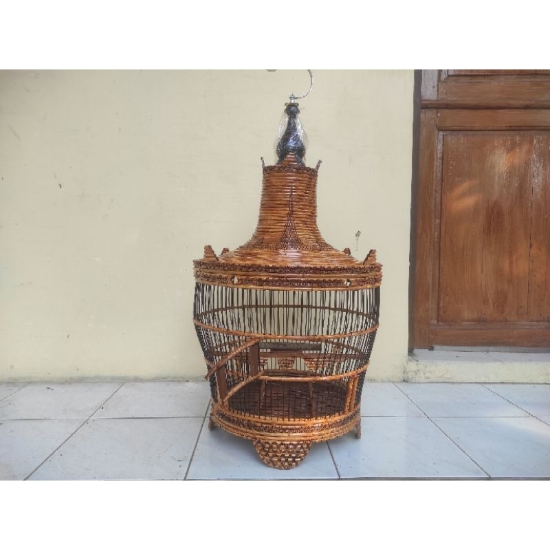 Sangkar burung Derkuku Puter pelung deruk brenggolo terbaru Termurah Mewah