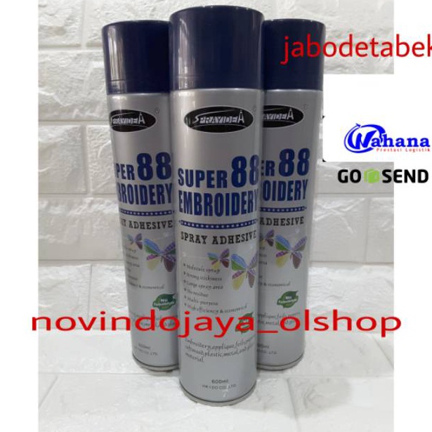 

KODE R43J Spray Adhesive super 88 lem semprot khusus pulau jawa dan sekitarnya