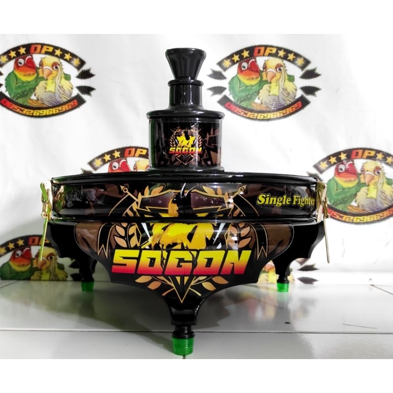 TEBOK LOVEBIRD PVC BETMEN BERMOTIF