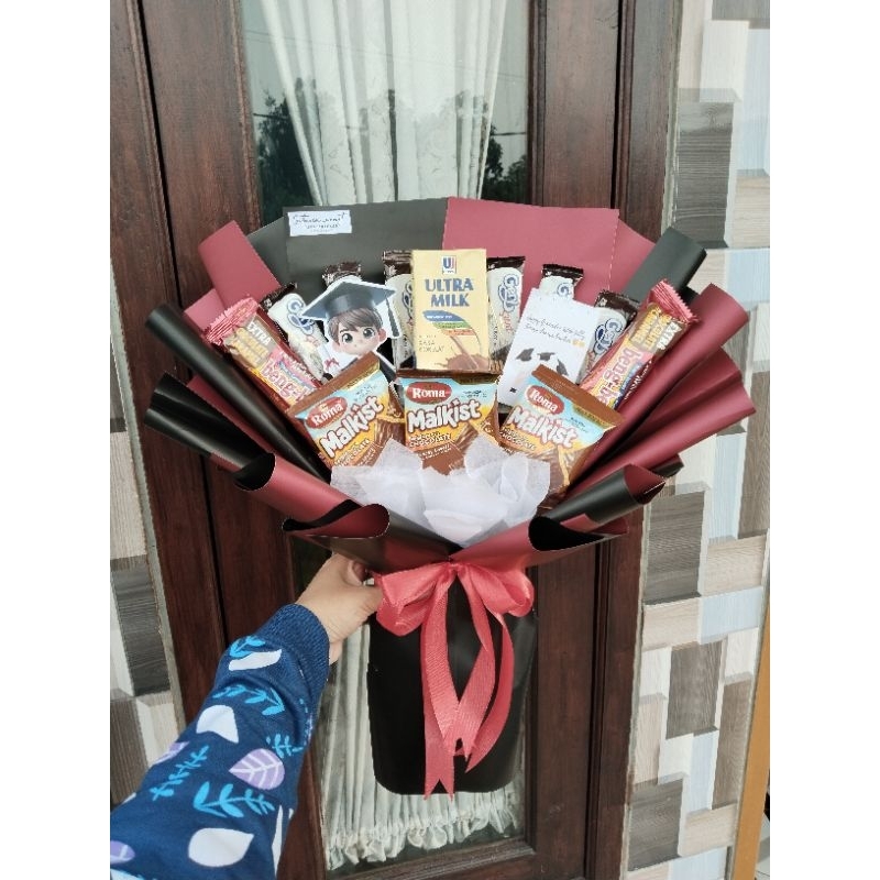 

Buket Topper Wisuda Snack