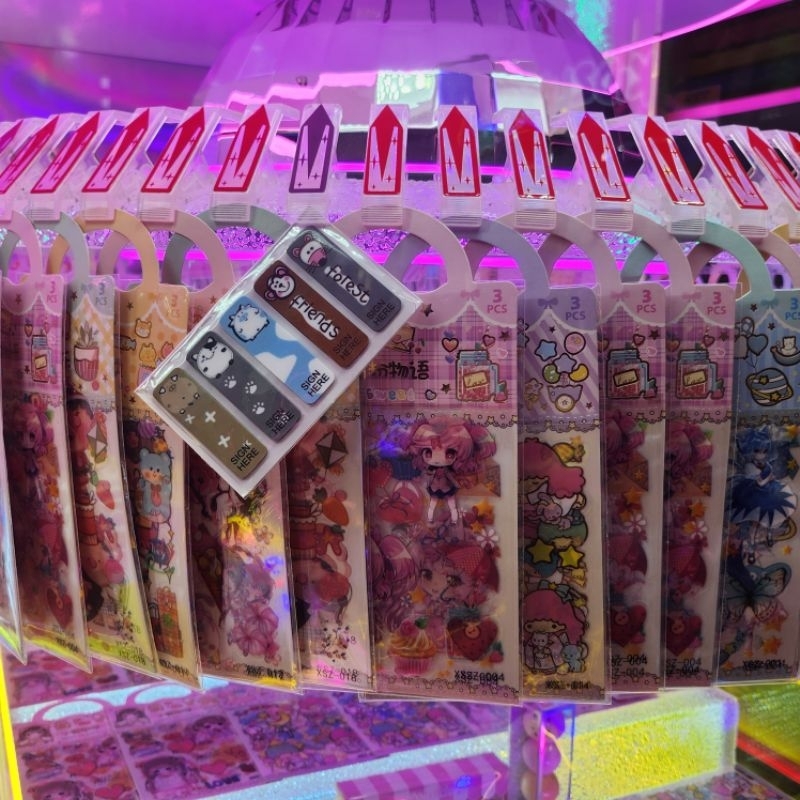 

ANEKA STICKER STICKER SANRIO KOREAN YAKULT MANIK DLL
