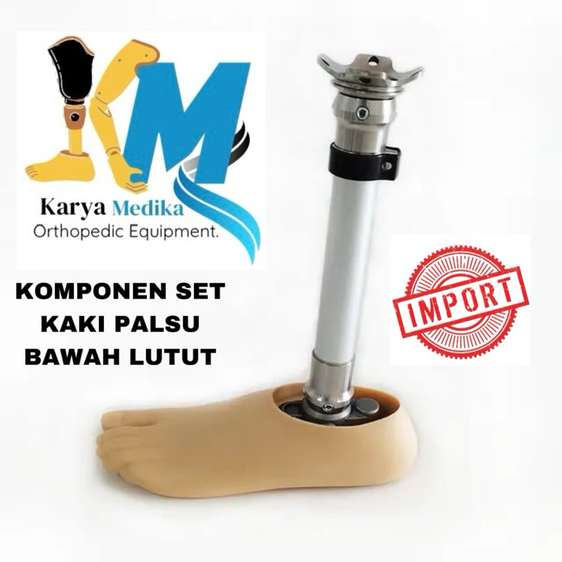 komponen kaki palsu bawah lutut