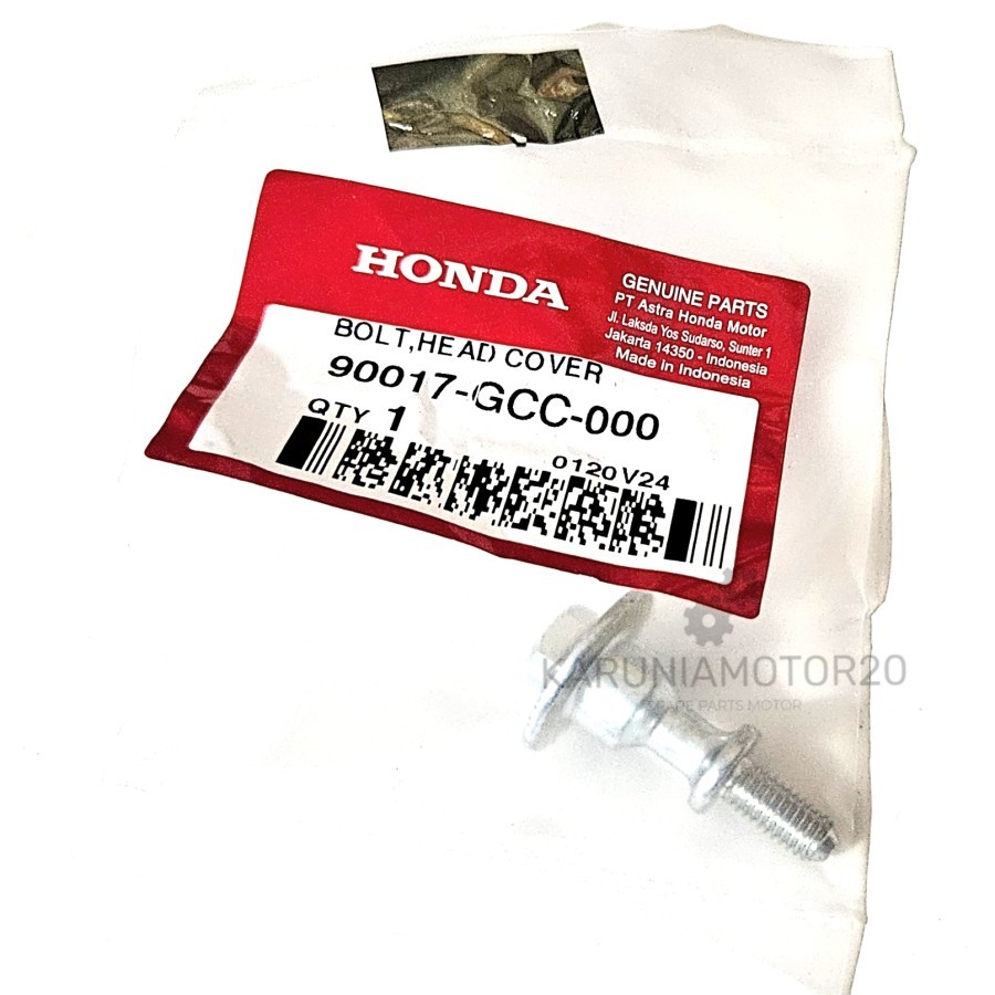 Baut Head Beat/Vario/Genio/Scoopy Original AHM 90017-GCC-000