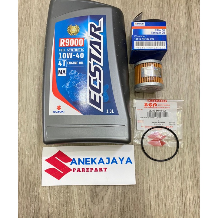 Diskon OLI SUZUKI ECSTAR R9 13L 13ML SUZUKI GSX SATRIA FU 15 SATRIA FU FI BANDIT FULL SYNTHETIC ASLI