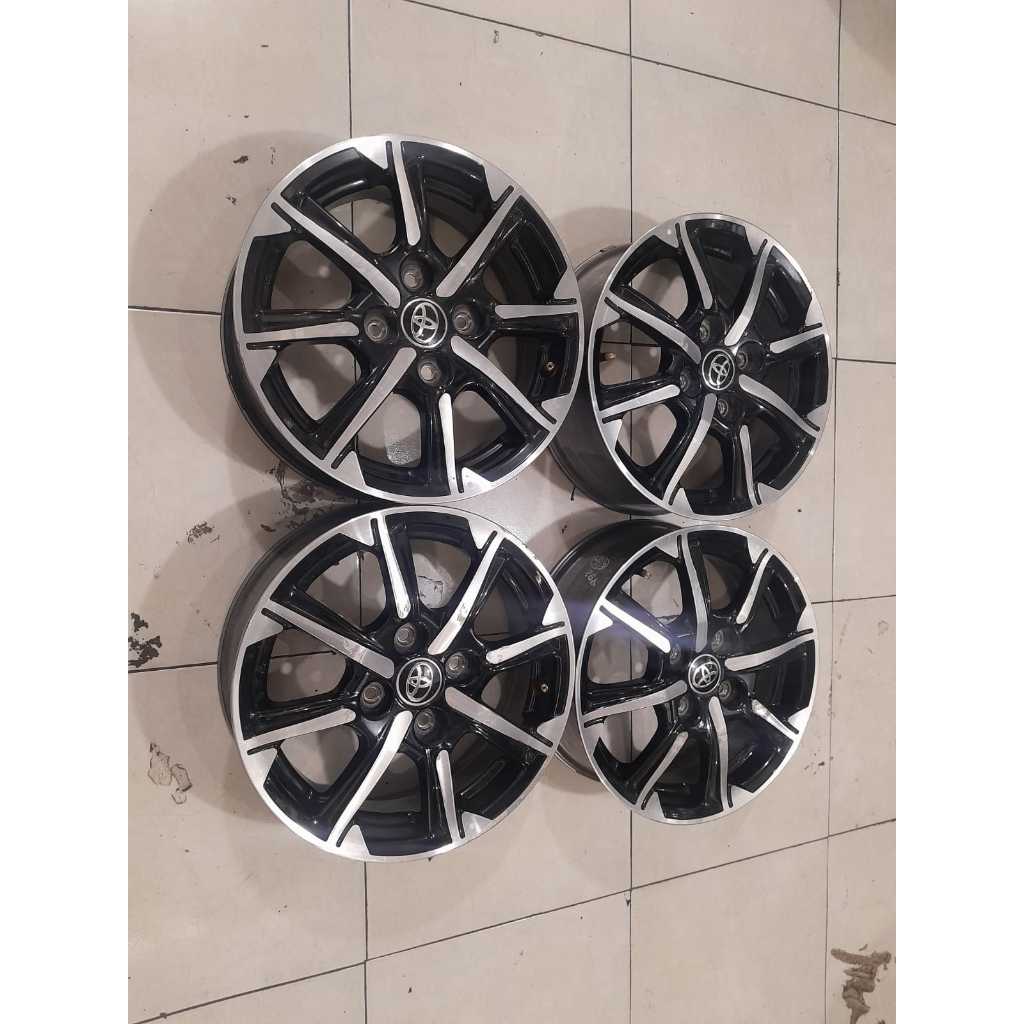 VELG MOBIL BEKAS ORIGINAL STDMOBIL  NEW CALYA R14 X5 4X100 ET45