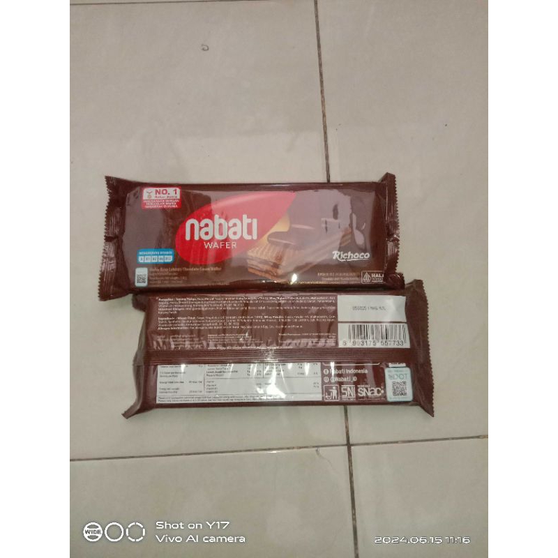 

Nabati Wafer Cokelat 130gr, Nabati Wafer Keju 130gr