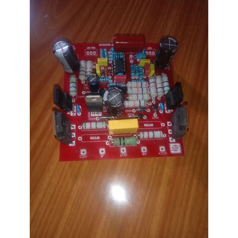 driver amplifier socl 506 tef input balance komponen kualitas bagus full upgrade
