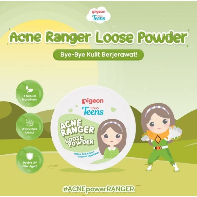 PIGEON TEENS ACNE RANGERS LOOSE POWDER