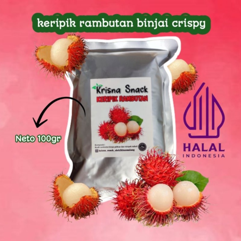 

KUALITAS TERJAMIN KERIPIK RAMBUTAN BINJAI