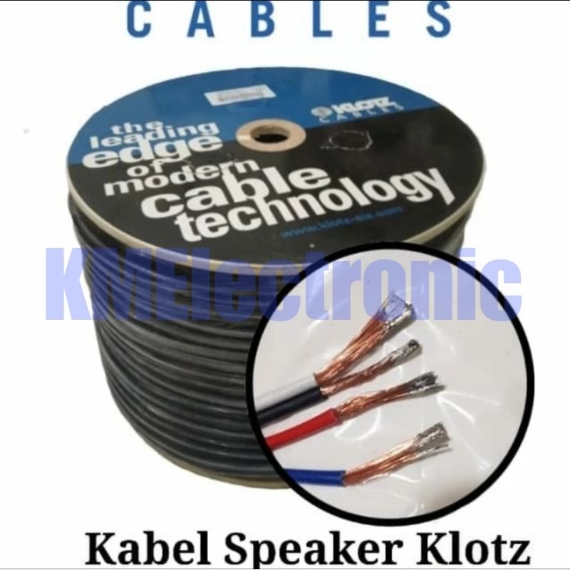 Kabel Klotz 4X2.5 MM / Kabel Speaker 4X2.5 MM / KABEL SPEAKER HIGH QUALITY