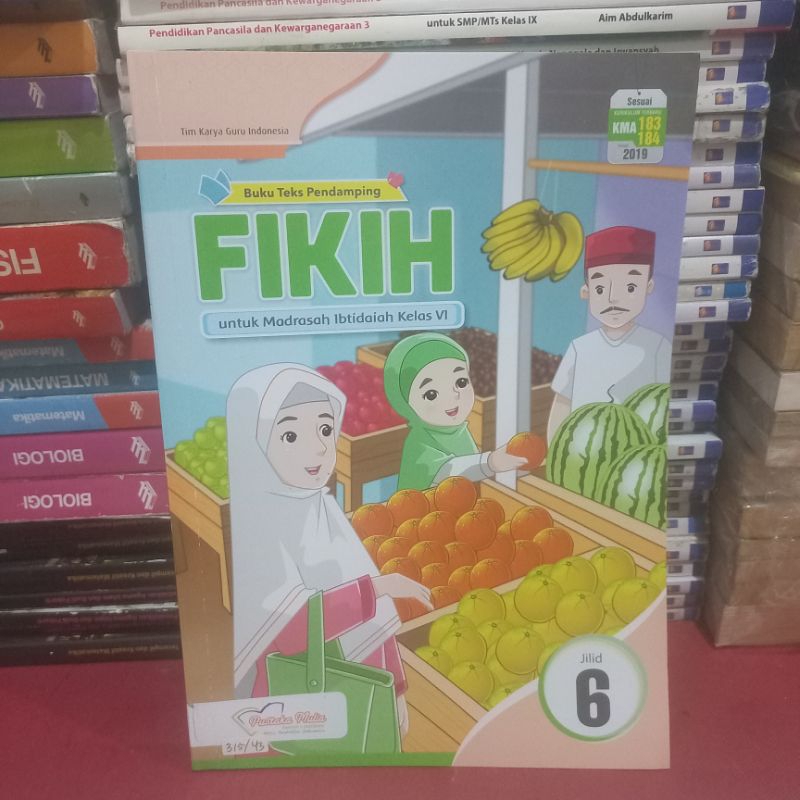 Bekas mulus FIKIH MI KELAS 6 KURIKULUM MERDEKA 2019 PUSTAKA MULIA