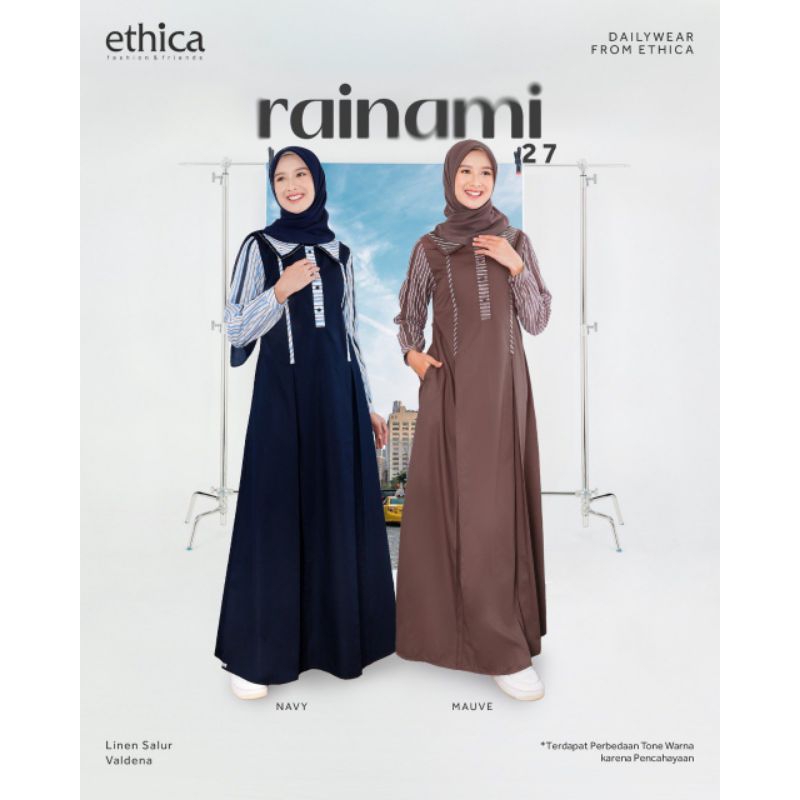GAMIS ETHICA || RAINAMI 27 || RAINAMI 15 || GAMIS CANTIK UNIK || BAJU MURAH || BAJU MENYUSUI