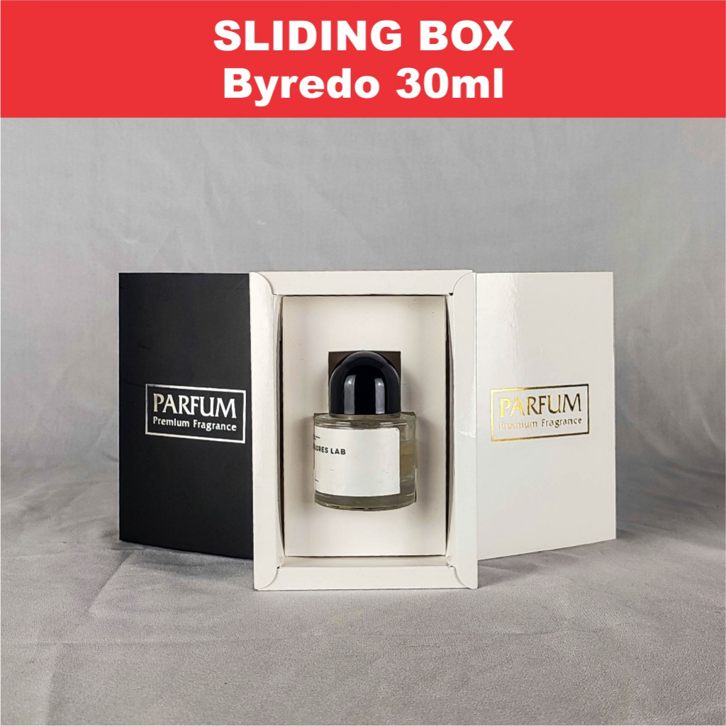 Sliding Box Parfum untuk botol Byredo 30ml dan 50ml