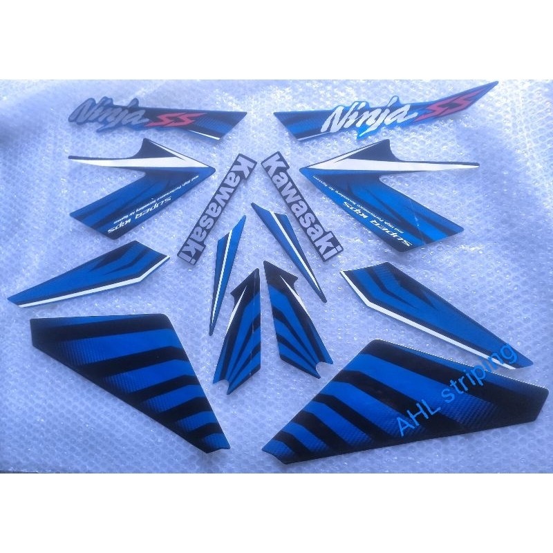 striker striping ninja ss 2014 2015 zebra biru
