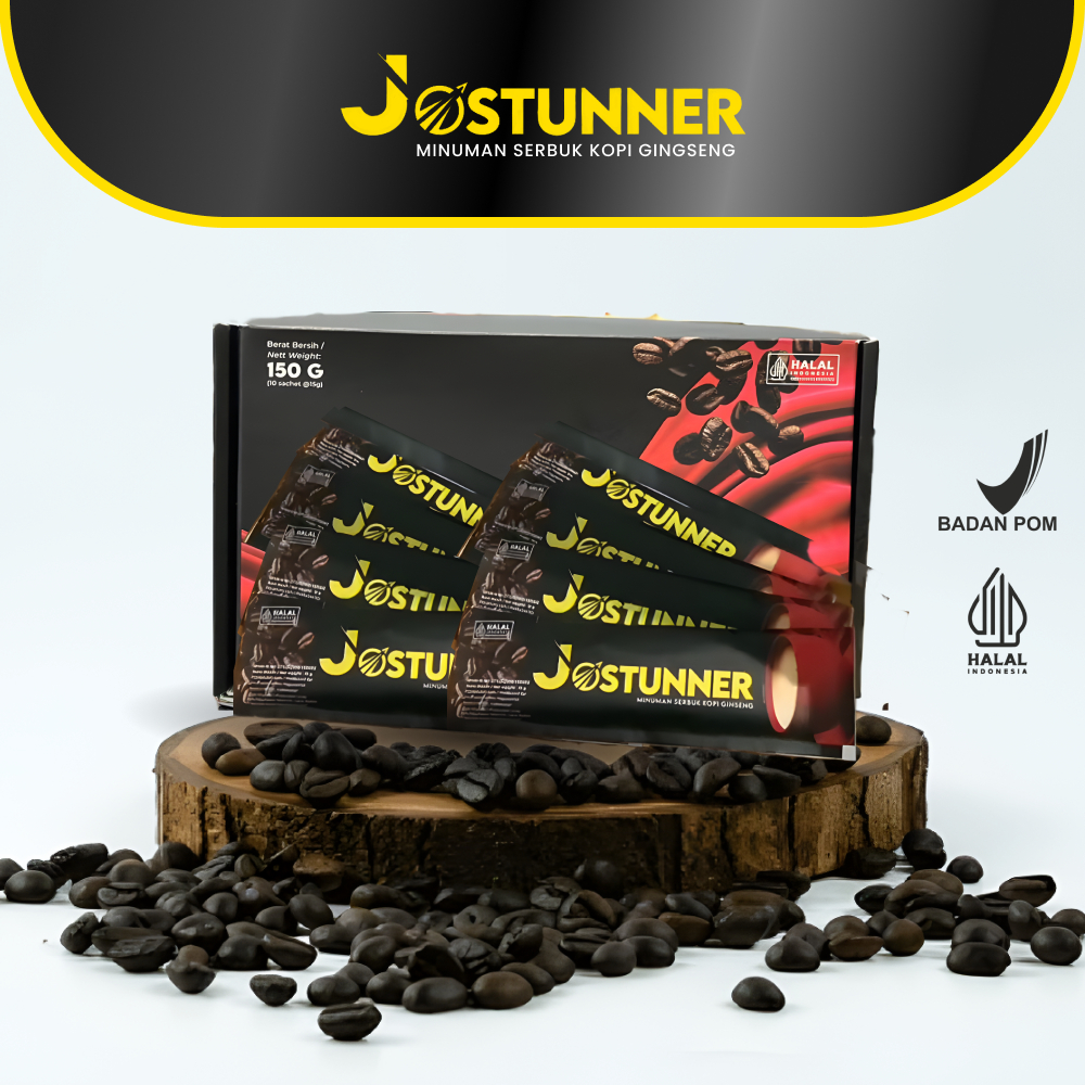 

Jostunner - Kopi Kesehatan Untuk Pria 1 Box isi 10 Sachet