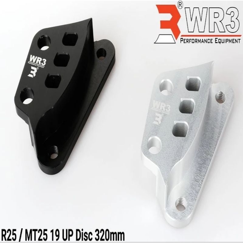 BREKET CALIPER DEPAN WR3 R25 DISC 320MM
