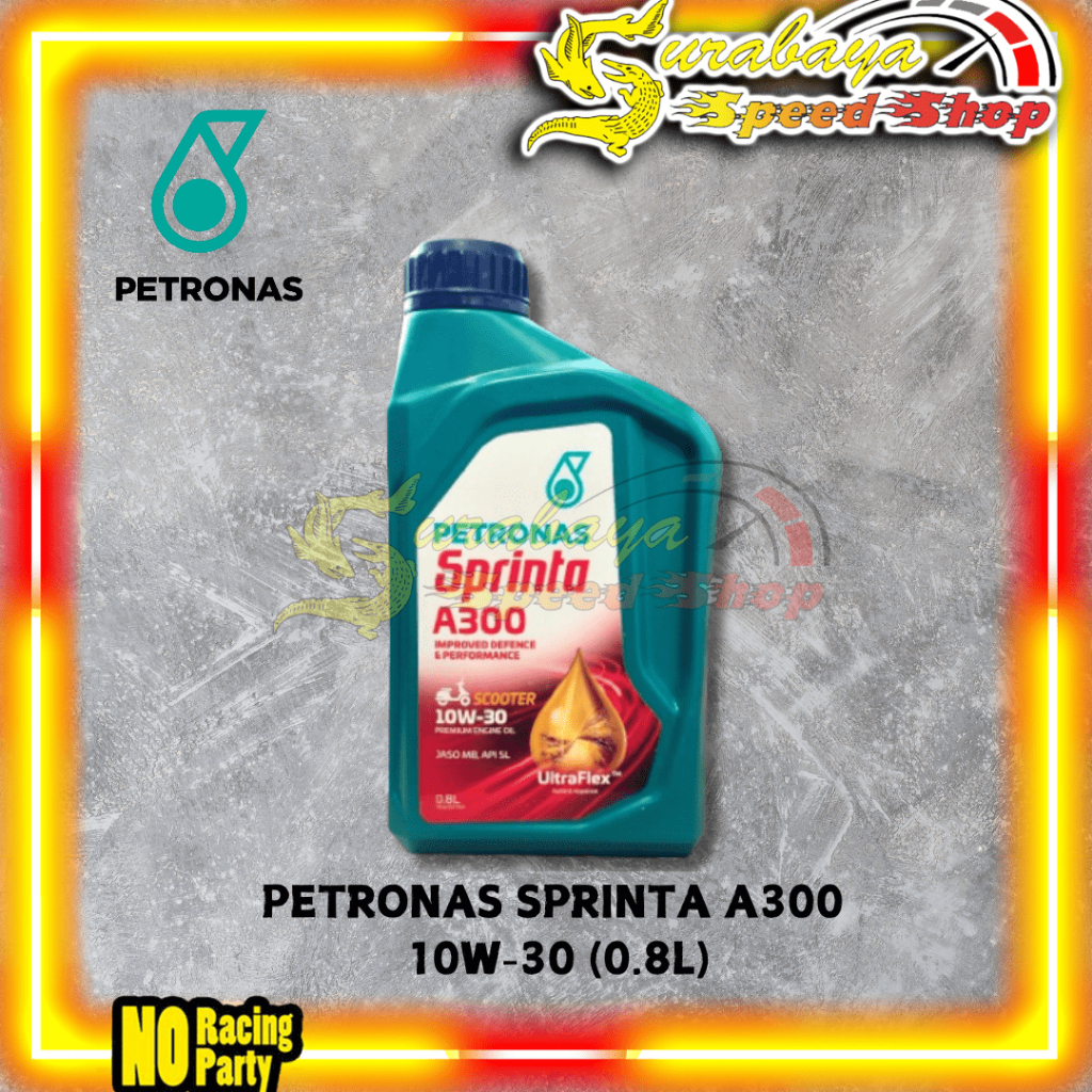 Petronas Oli Motor Vario Mio Beat Matic Scooter Mesin Tipe A300 10W-30 800ml Original Petronas Sprin