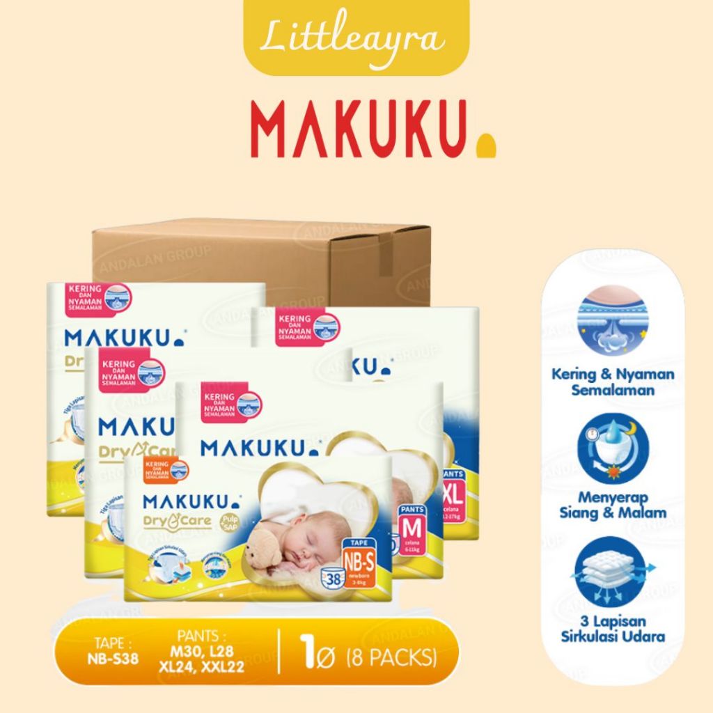 ❤️Little Ayra❤️Makuku Dry Karton / Makuku