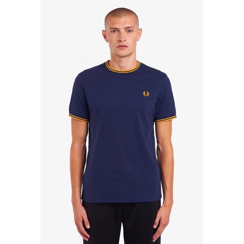 Fred Perry M1588 D41 Twin Tipped Tshirt Original