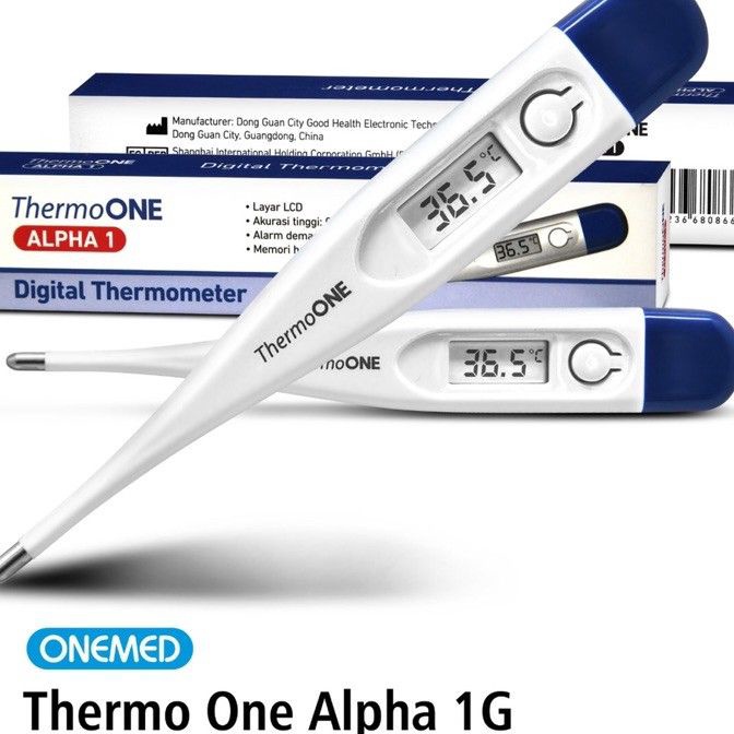Hematku Termometer digital panas suhu badan Digital