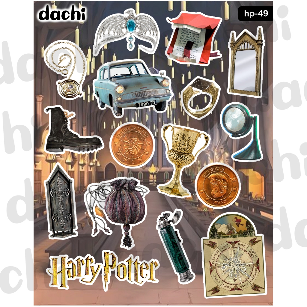 

Dachi Sticker Harry Potter Series HP-49 Peel Off