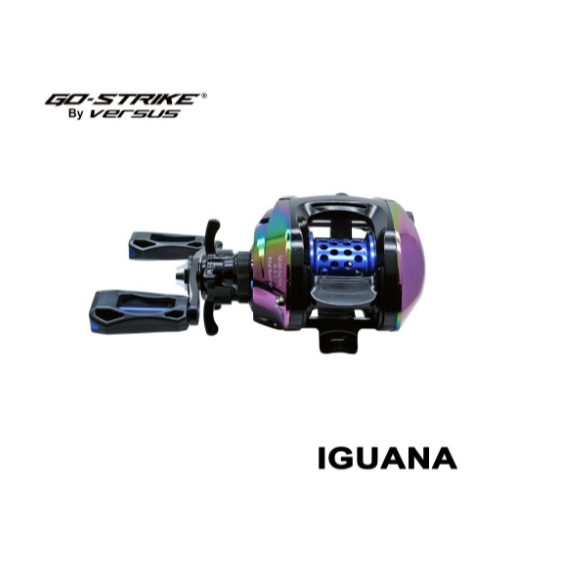 Rel BC Gostrike Versus Iguana 8BB 103L-Gulungan Pancing Reel Casting