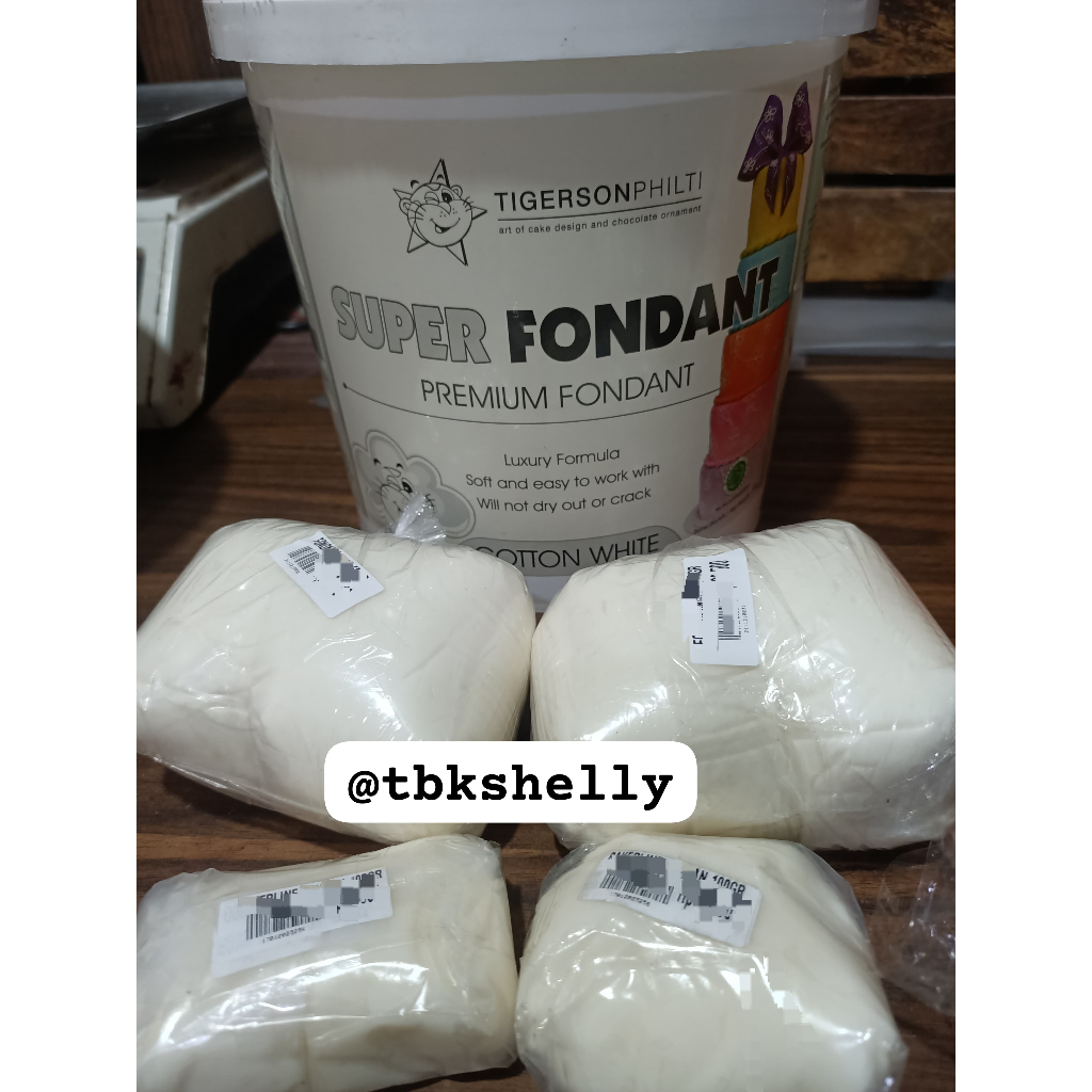 

SUPER FONDANT WHITE REPACK