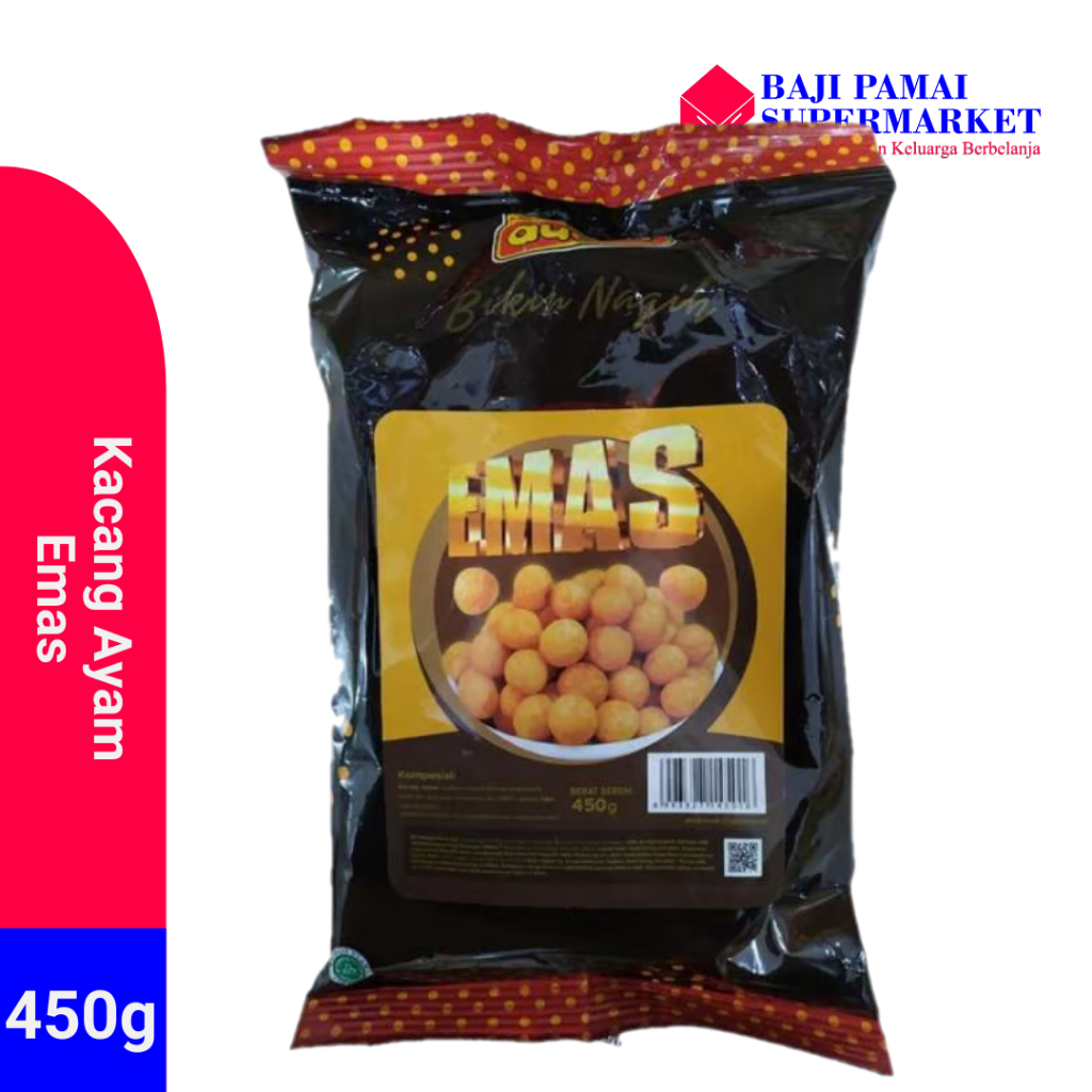 

Kacang Ayam Emas 450 Gram