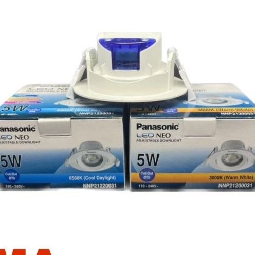 LAMPU LED 5 WATT SPOT LIGHT ADJUSTABLE PANASONIC