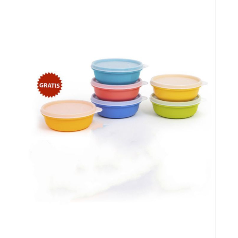 JUNIOR MODULAR BOWL 6PC - TUPPERWARE - MANGKOK KECIL - MANGKOK MPASI