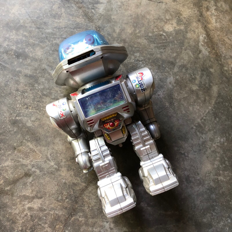 robot rc inframerah remote vintage