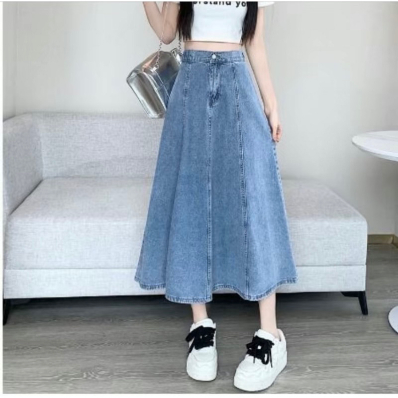 KULOT JEANS KEKINIAN/ ROK JEANS VIRAL