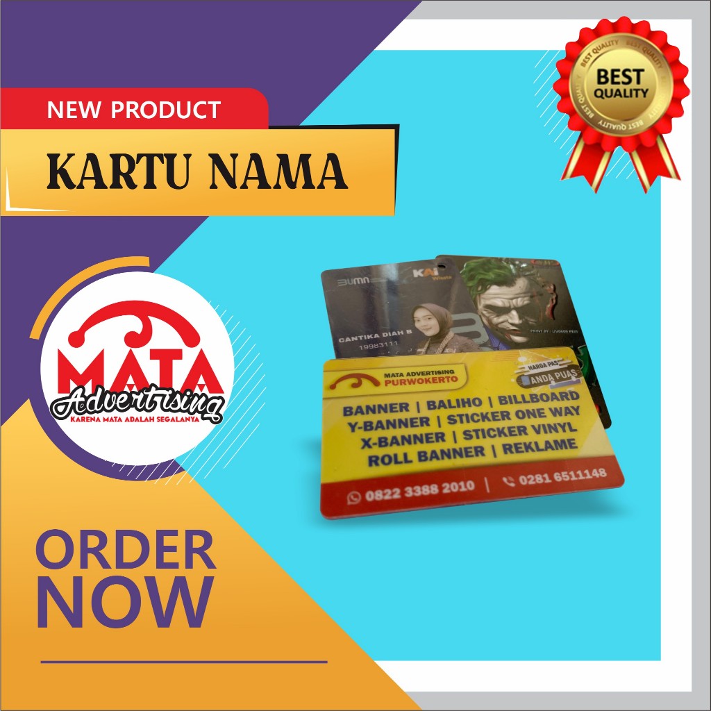 

CUSTOM NAME CARD / ID CARD