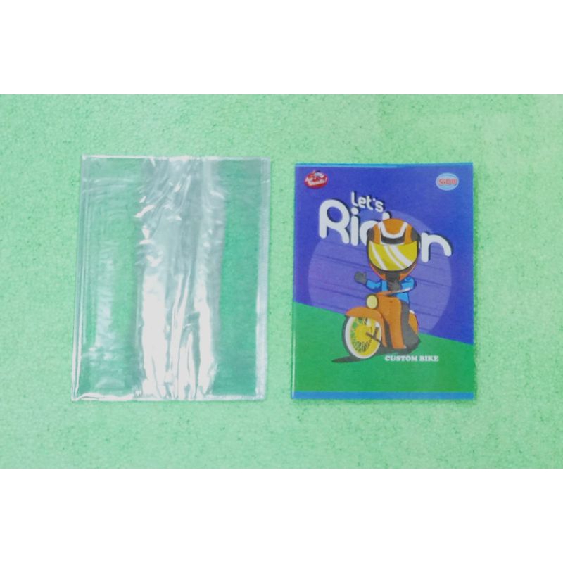 

Sampul Buku Plastik Tebal Mika ukuran SIDU