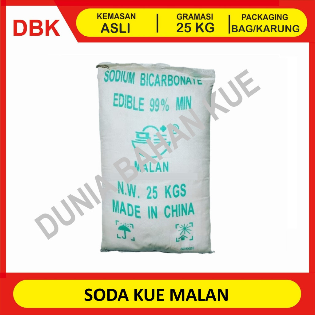 

(KHUSUS INSTANT/GOSEND) SODA KUE MALAN - 1 BAG 25 KG / PENGEMBANG FOOD GRADE MALAN