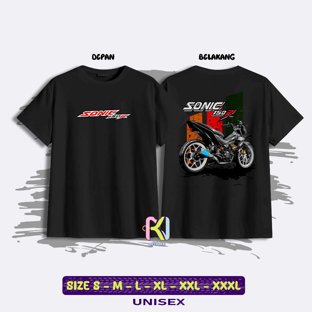 KAOS HONDA | KAOS SONIC | BAJU SONIC | 150r