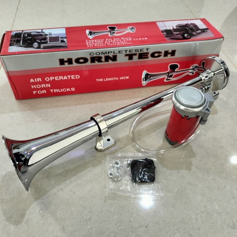 Klakson Truk 1 Corong Dinamo Tanpa Angin 12-24Volt