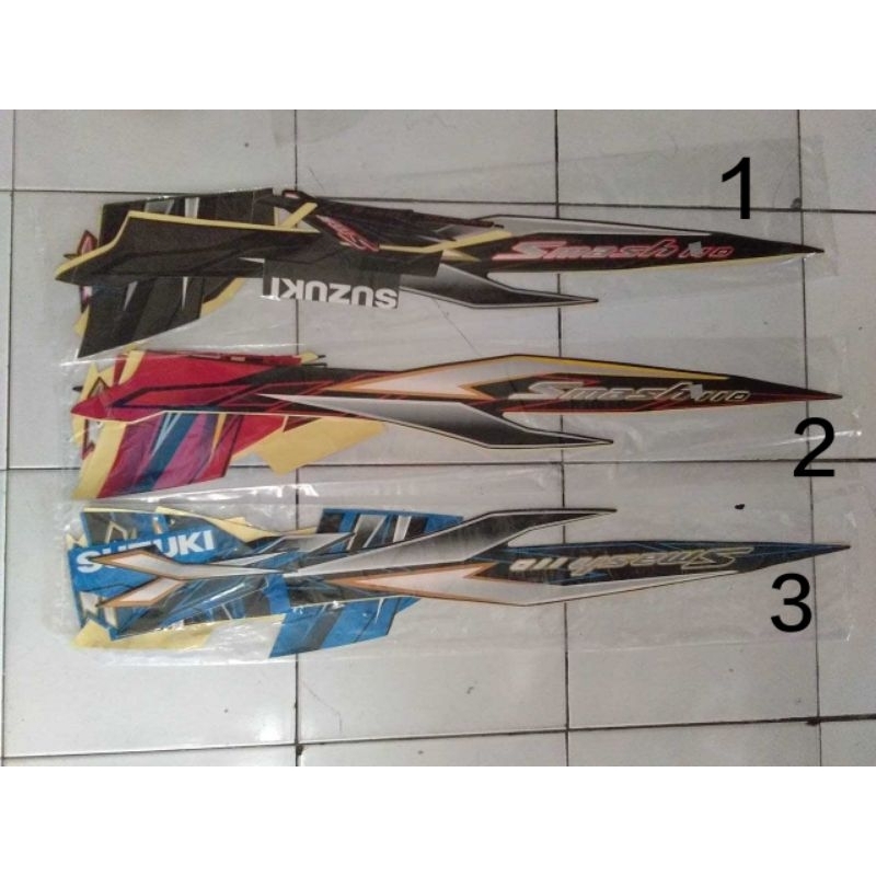 Stiker Striping Smash 110 sr 2010
