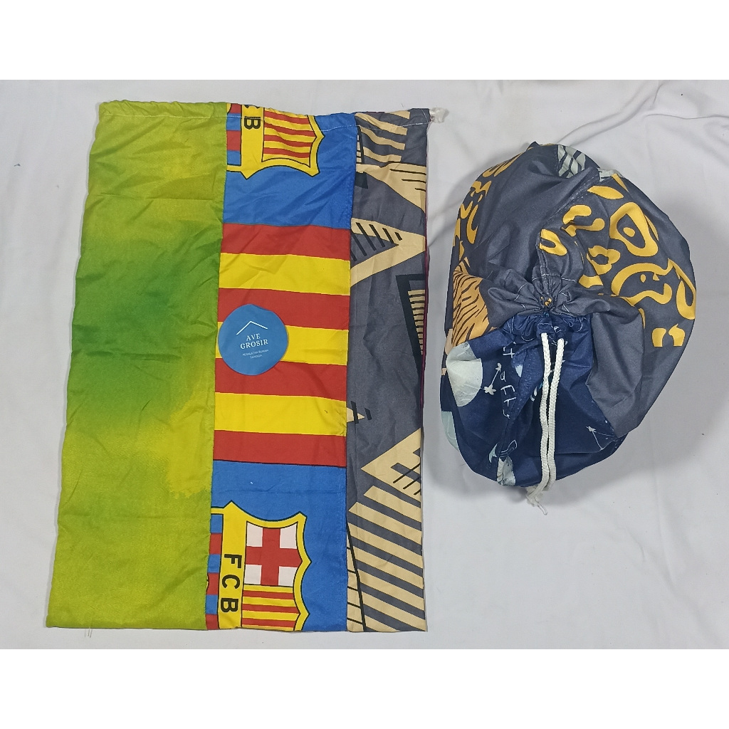 LAUNDRY BAG KAIN PERCA / SISA TAS KANTONG KERANJANG KARUNG SERUT KAIN BAJU KOTOR KAOS CELANA KEMEJA 
