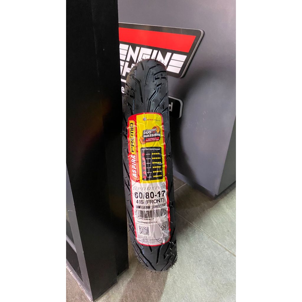 BAN ASPIRA PREMIO SPORTIVO BAN DEPAN BEBEK 80/80-17