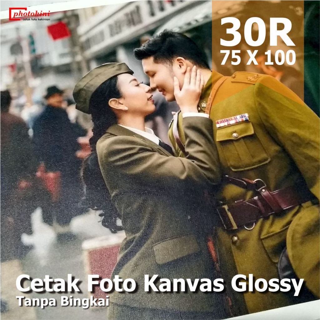Cetak Foto Photo Kanvas Canvas Glossy 30R Tanpa Bingkai