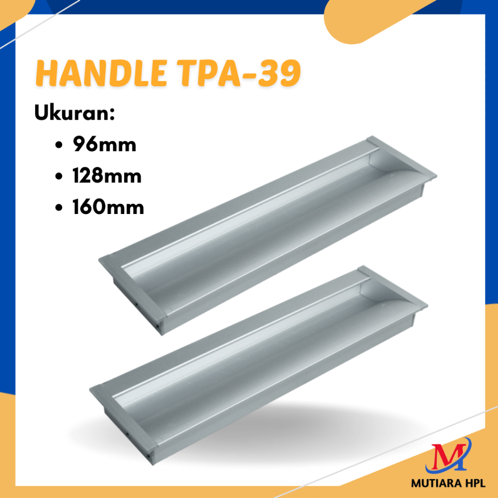 Handle Tanam Lemari / Tarikan Pintu / Tarikan Lemari Minimalist Gold Black Silver / Gagang Pintu